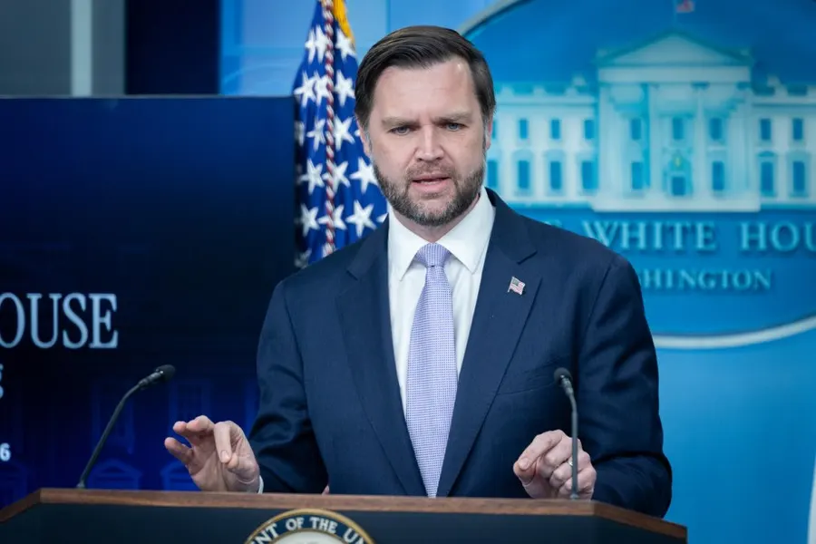 JD Vance holds press conference