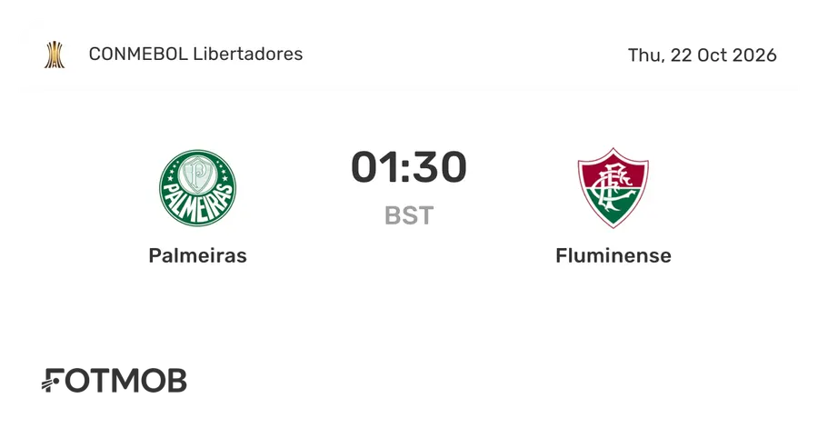 Palmeiras lead Fluminense 2-1 into Libertadores semifinal second leg
