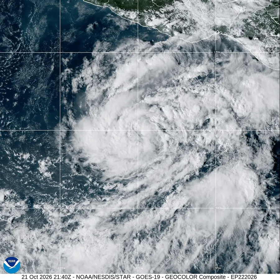 Storms Vance and Josephine form