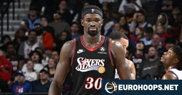 76ers center Adem Bona questionable for season opener after foot sprain