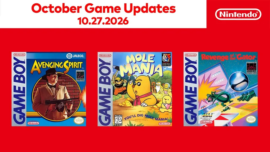 Switch Online adds Game Boy games