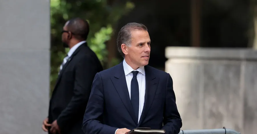 Two ex-FBI officials charged over Biden son statements