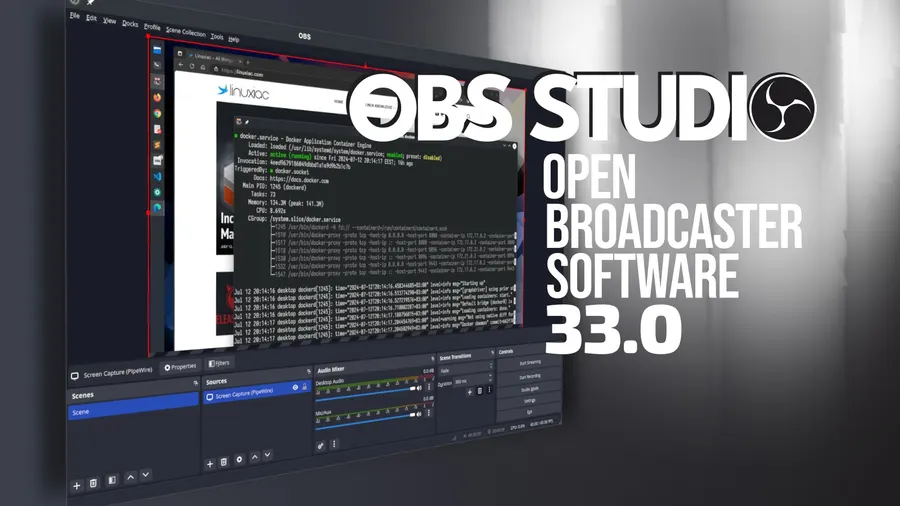 OBS Studio 33 released with major browser engine and plugin overhaul