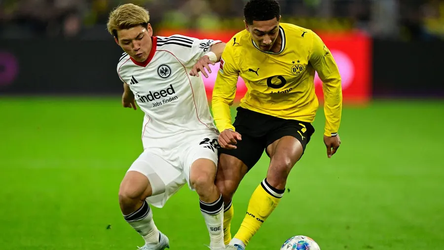 Dortmund vs Eintracht Frankfurt match