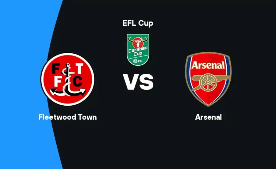 Fleetwood Town host Arsenal in first-ever meeting in Carabao Cup fourth round