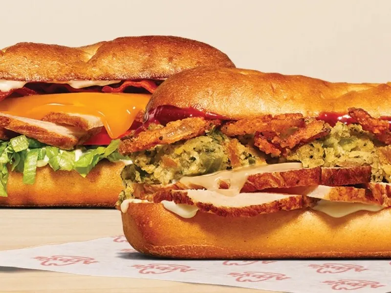 Arby's deep fried turkey gobbler