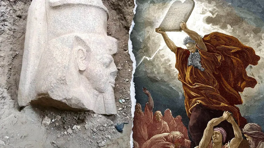Colossal statues of Ramses II discovered in Egypt