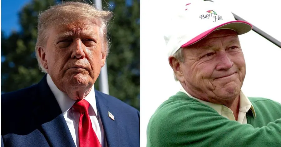 Trump's Arnold Palmer shower remarks