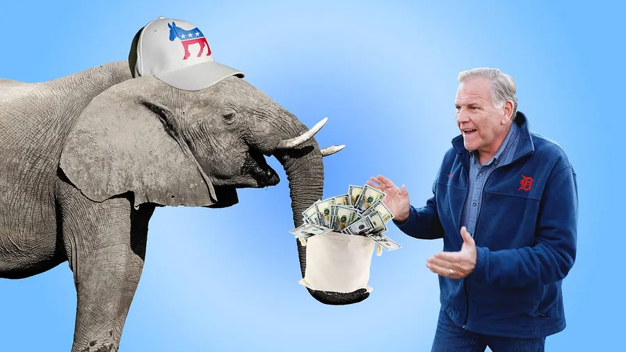 Democratic donor backs Mike Rogers