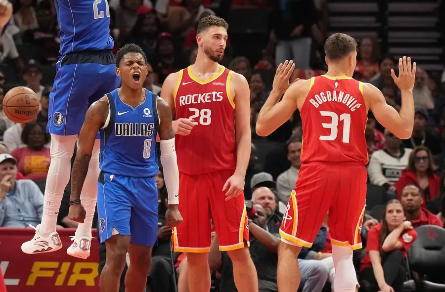 Mavericks guard Marcus Sasser scores 17 in Dallas debut at Houston