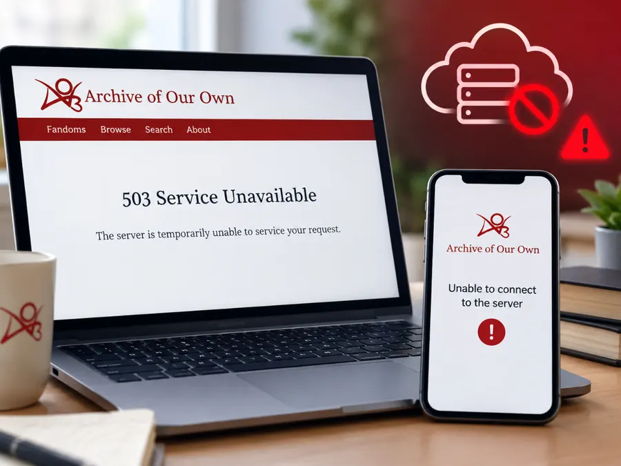 AO3 goes down for maintenance