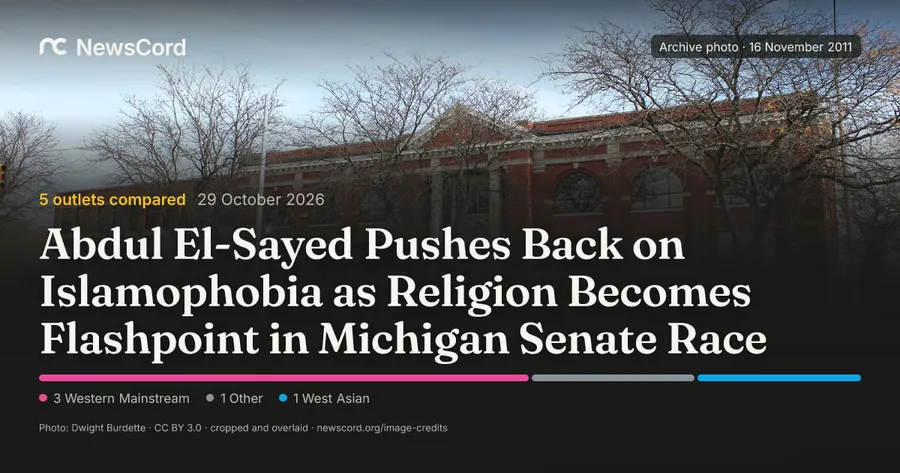 Islamophobia in Michigan Senate race