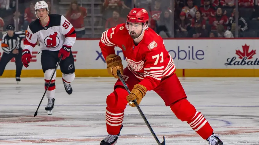 Dylan Larkin held out of lineup