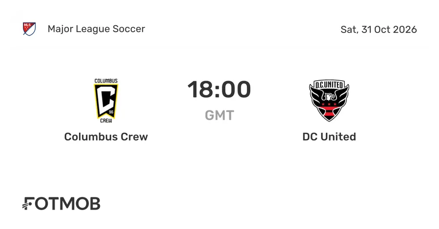 D.C. United vs Columbus match