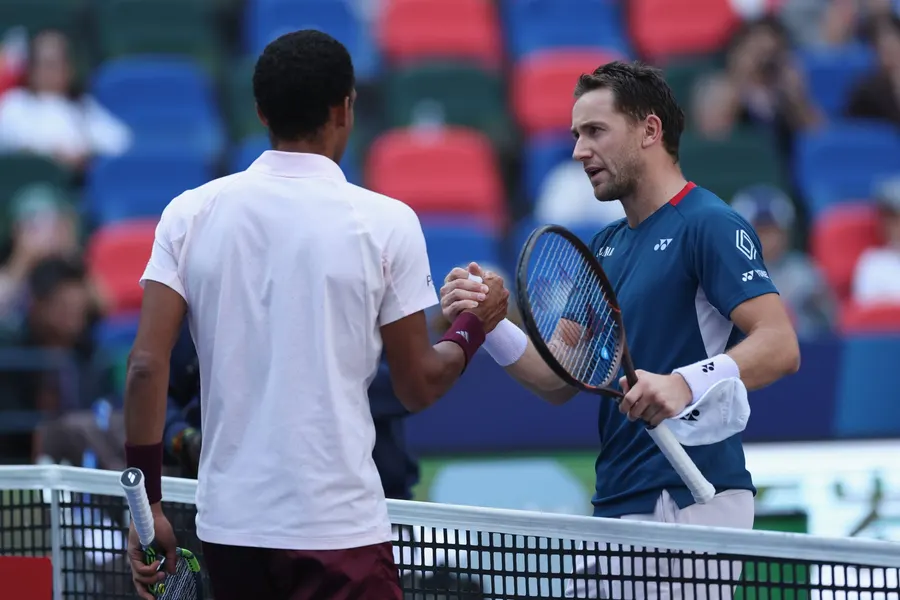 Norwegian tennis player Casper Ruud reaches Shanghai Masters quarterfinals