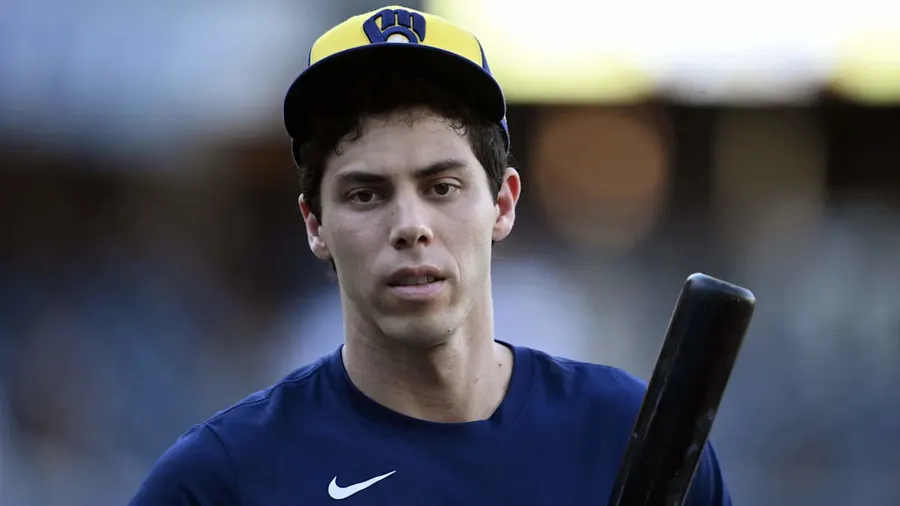 Brewers captain Christian Yelich drives in first run of franchise's first World Series game in 44 years