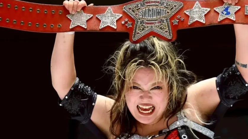 WWE wrestler Tatum Paxley wins first main-roster title with Alexa Bliss